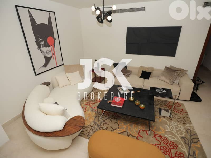 L17902-High-End Furnished 3-Bedroom Apartment For Rent in Hamra, Ras B 0