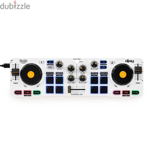 Hercules DJControl Mix – Wireless Bluetooth DJ controller 1