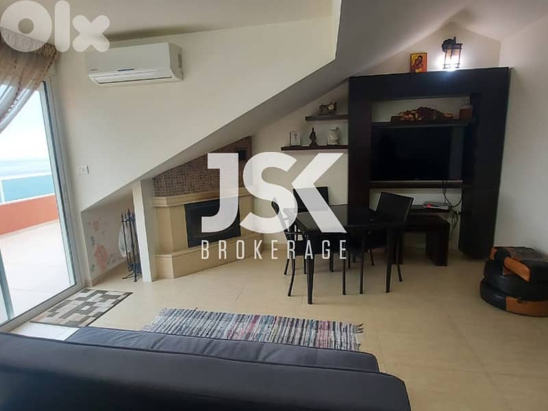 L17905-Apartment For Rent in Fidar, Jbeil Overlooking A Beautiful Sea 0