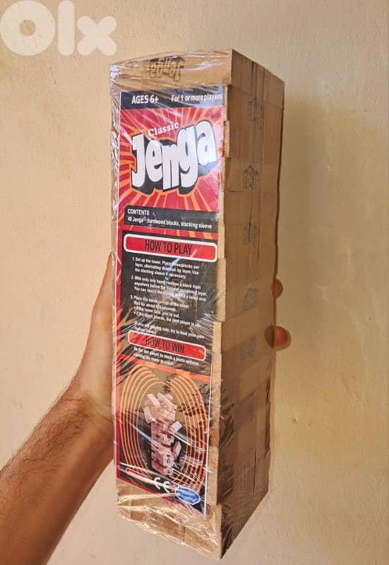Original Jenga Classic board game 0