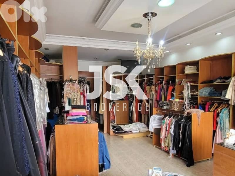L17940- 55 SQM Shop For Rent in Kaslik 0
