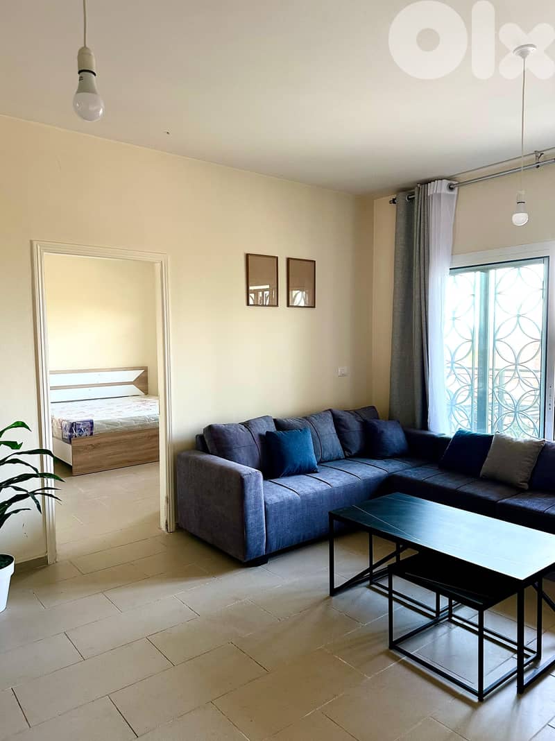 L17944- Fully Furnished Chalet With Terrace For Rent in Laq 4