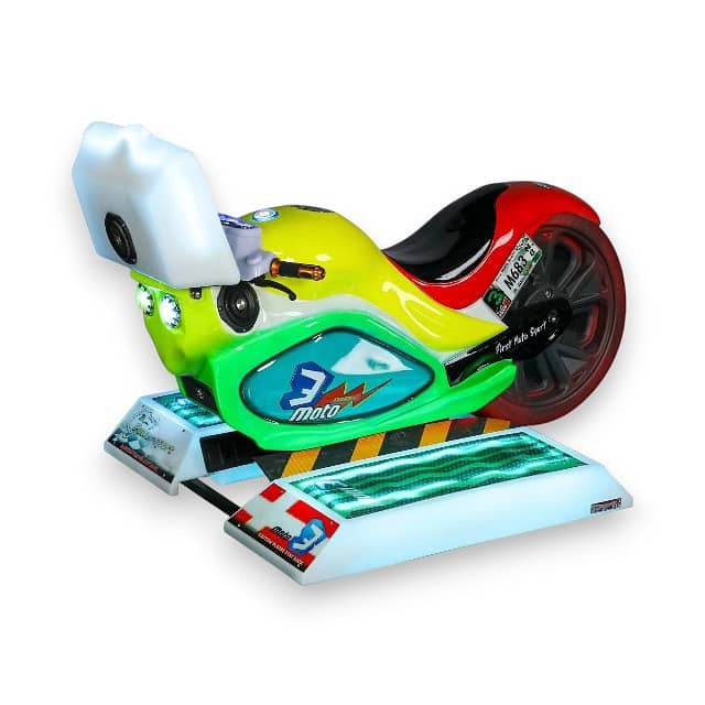 MOTO 3 - Coin Operated Kiddie Ride & Arcade Game (Refurbished) 1