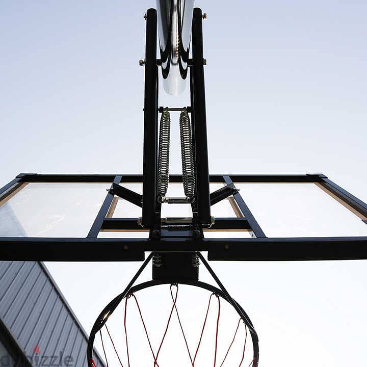 Heavy Duty 1:1 Level Up Adjustable Basketball Hoop 2.45-3.05cm 1