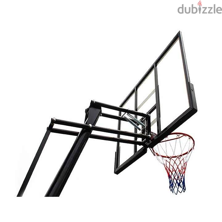 Heavy Duty 1:1 Level Up Adjustable Basketball Hoop 2.45-3.05cm 4