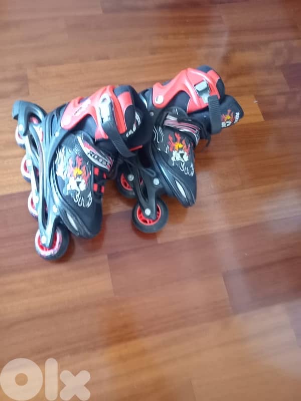 reces rollers and marvel skateboard 0