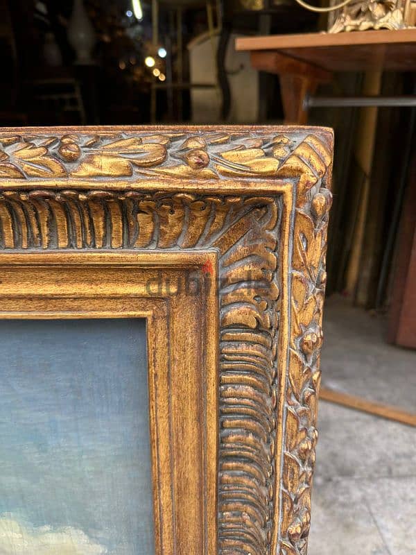 tableaux venice italy 120cmتابلو انتيك رسم يدوي زيتي  ع قماش سعر مميز 4