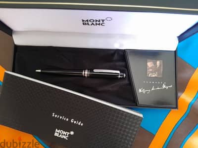 Montblanc Meisterpiece Platinum Mozart Pen (Mini Size), Black