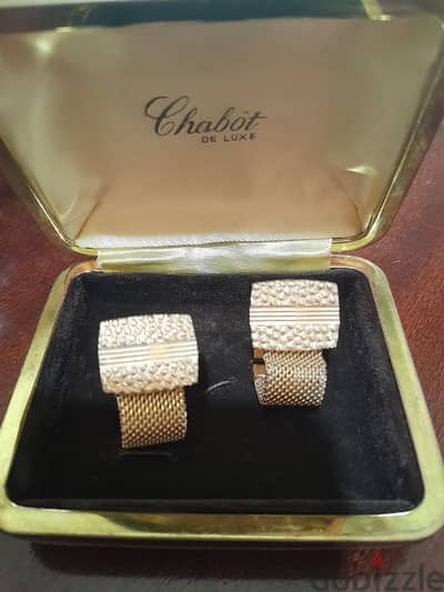 Vintage Chabot Paris Cufflinks