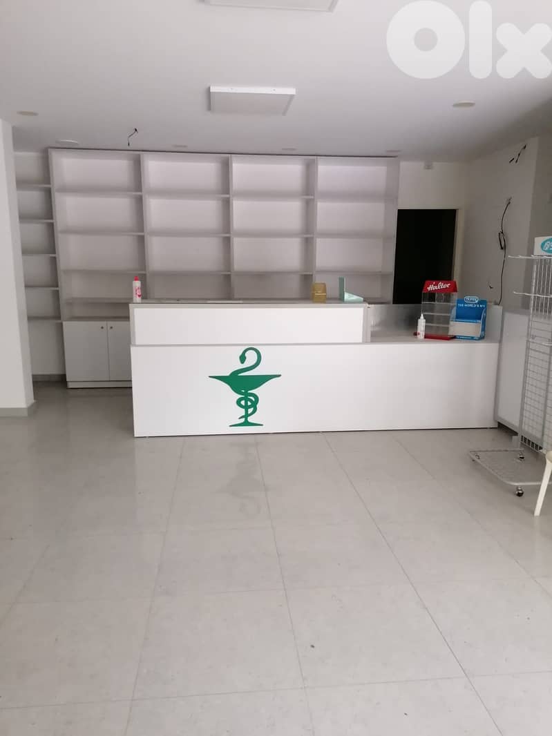Decorated 150 m2 Pharmacy for sale in New Sehayleh - السهيلة 0