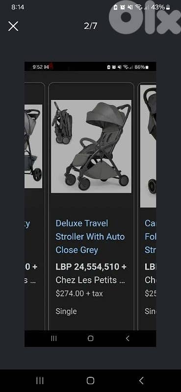 stroller Be Cool 0