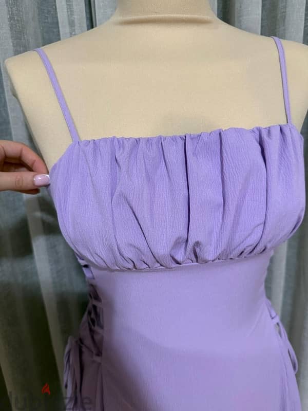 lilac dress from shein mod 5