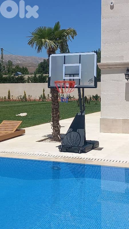 Now 280$ before 380$ hoop basketball stand (swimming pool mode) 0