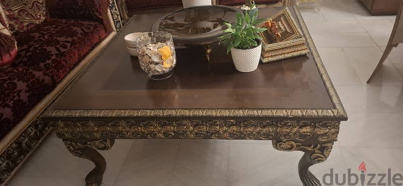 Table "wood" 120cm×120cm ×52.5 cm height 3