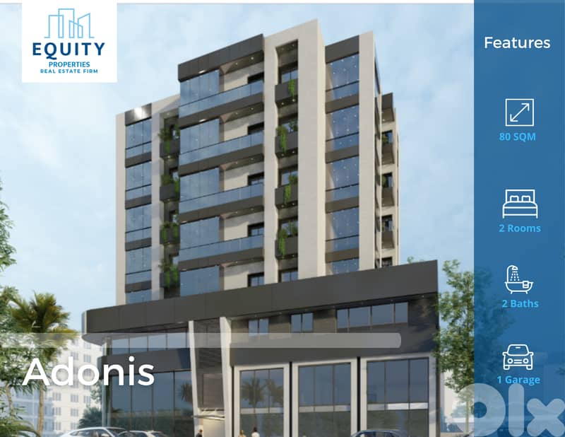 80 SQM Apartment For Sale In Adonis With Payment Facilities #RK169027 0