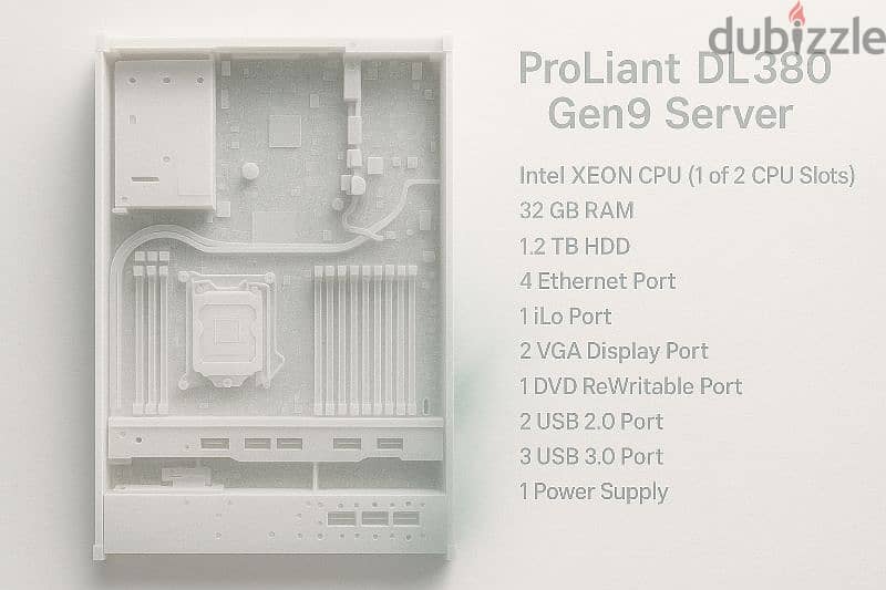 PorLiant DL380 Gen9 Server 1