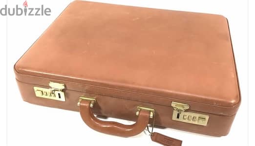 Eximious Leather Attache Case