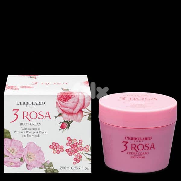 3 Rosa body cream , 200ml 0