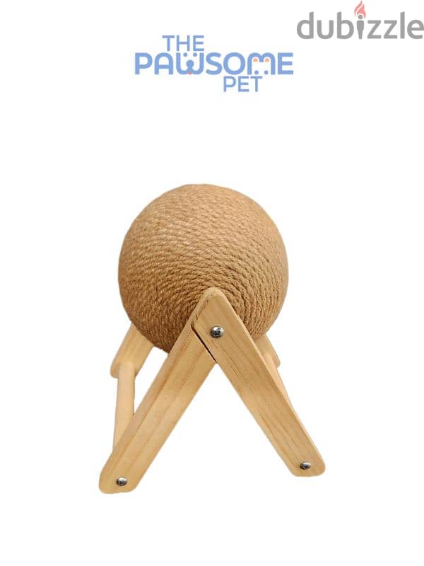 Pawsome's cat scratcher ball 0