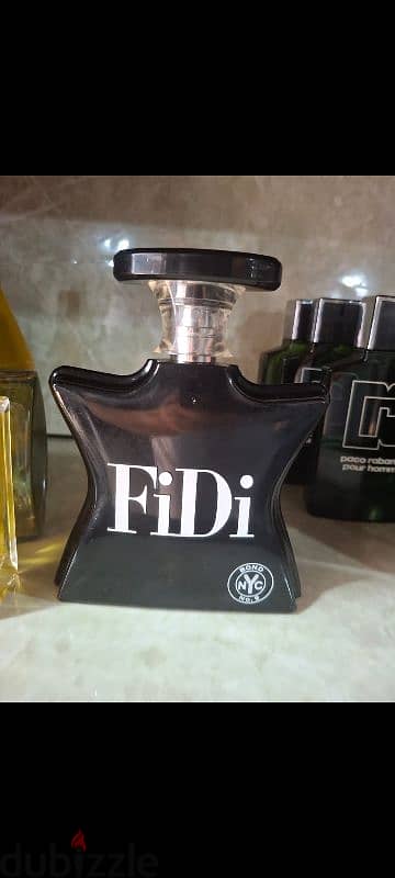 Empty perfume bottle