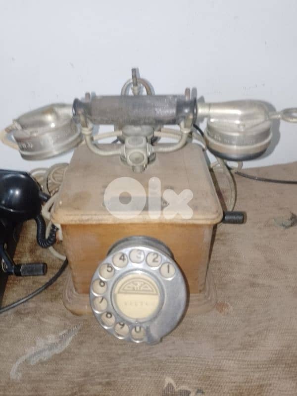 ANTIQUE TELEPHONE FRANCE 0