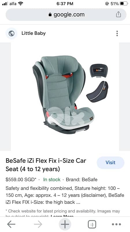 be safe carseat brand 3