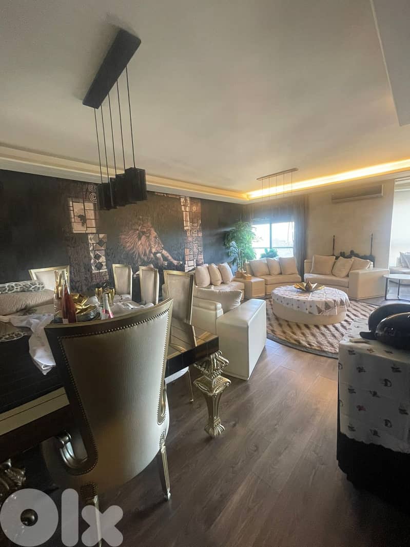 LUXURY APARTMENT FOR SALE IN MANSOURIEH(280SQ) FULLY FURNISHED(MA-388) 0