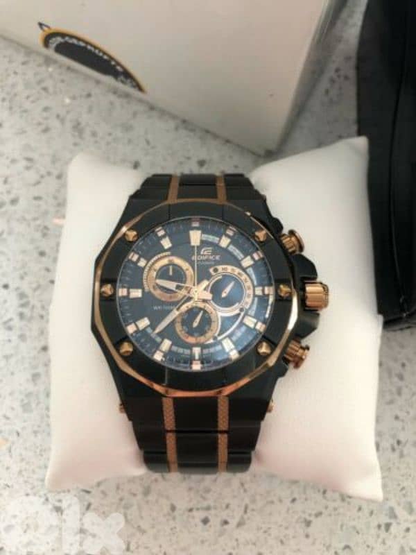 Casio Edifice Men's Watch EFX-510SP Black & Copper Gold Label Edition 0