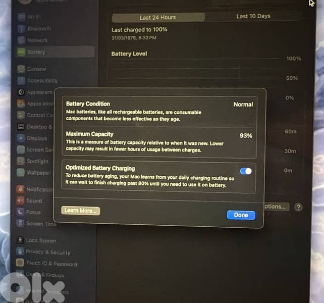 Macbook Pro 16' , M1 Pro Chip 16GB RAM , 512 SSD 4