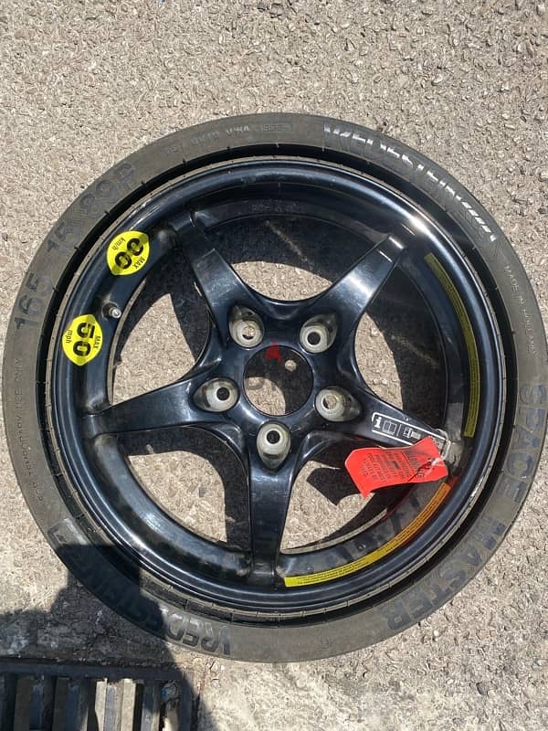 Compact spare tire 1