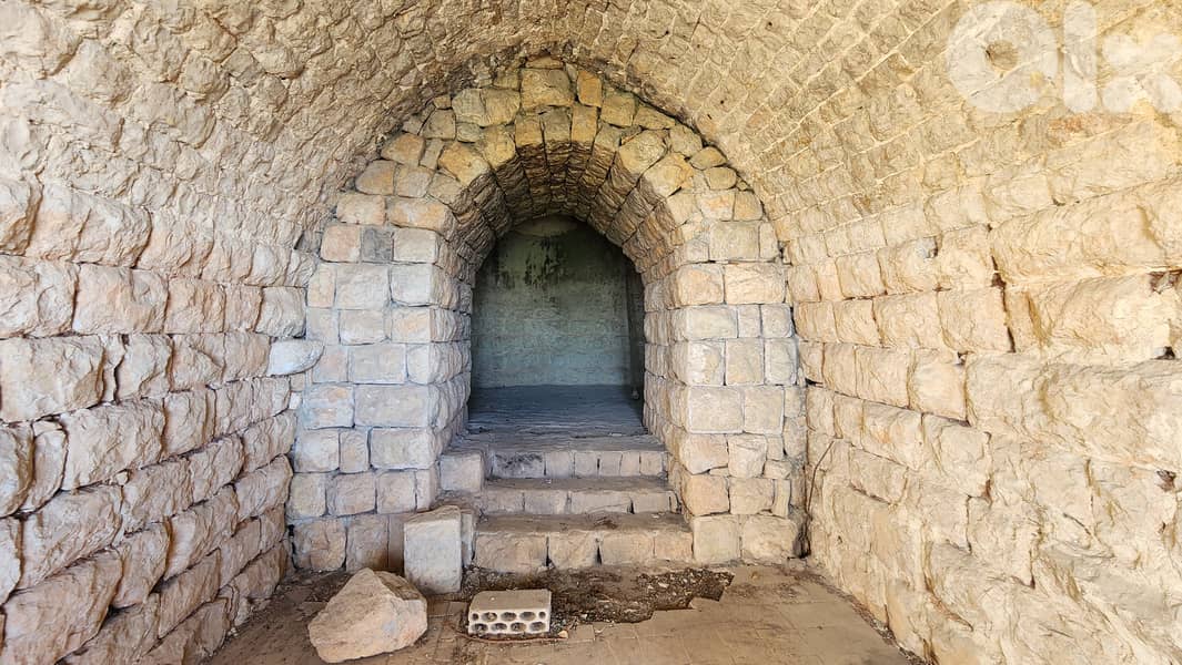 Land with Traditional Stone House For Sale in Aley أرض مع بيت حجري 14