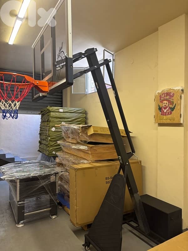 Olympic Adjustable Basketball Hoop 2