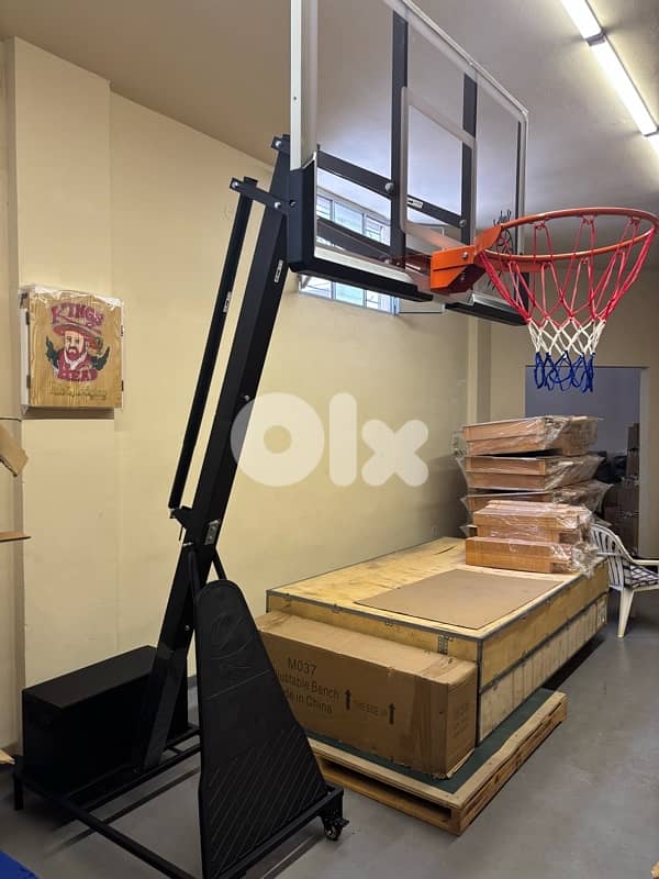 Olympic Adjustable Basketball Hoop 3