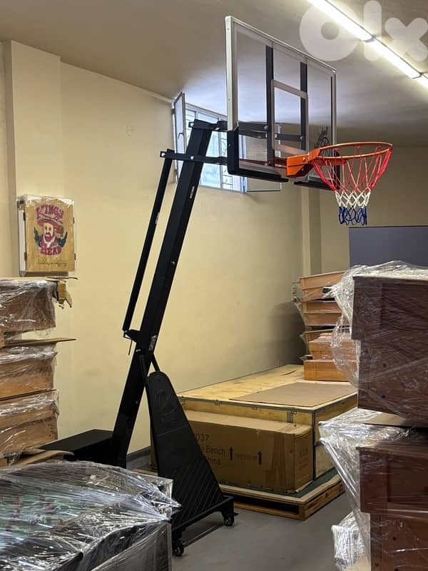 Olympic Adjustable Basketball Hoop 5