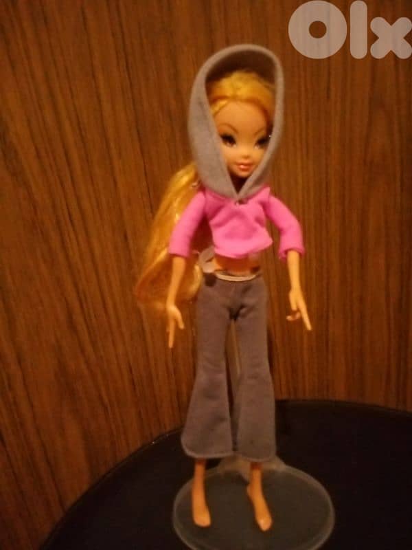 STELLA -WINX Club Mattel As new wearing outfit doll Elastic Bend body 0