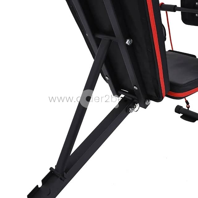 Adjustable Full-Body Workout Bench w/ Resistance Bands, 770lb Capacity 10