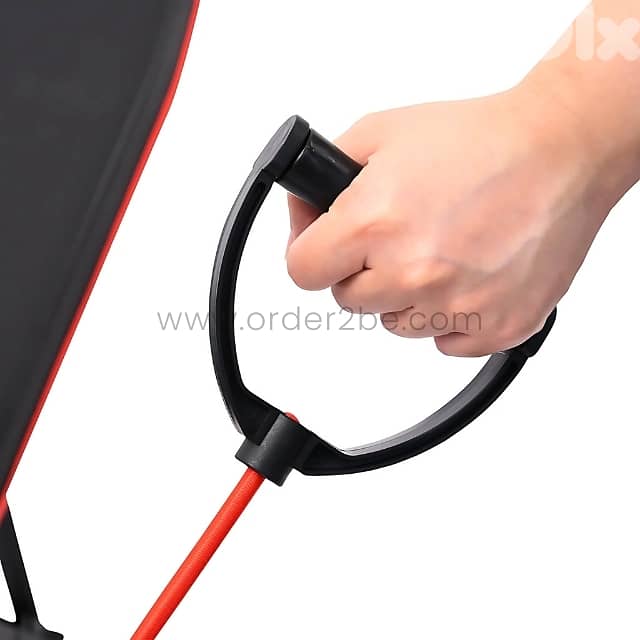 Adjustable Full-Body Workout Bench w/ Resistance Bands, 770lb Capacity 14