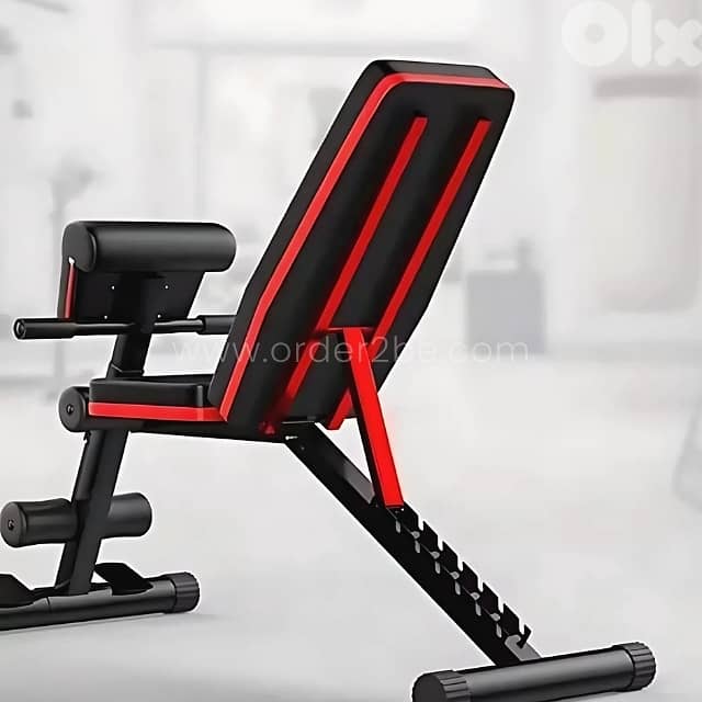 Adjustable Full-Body Workout Bench w/ Resistance Bands, 770lb Capacity 16