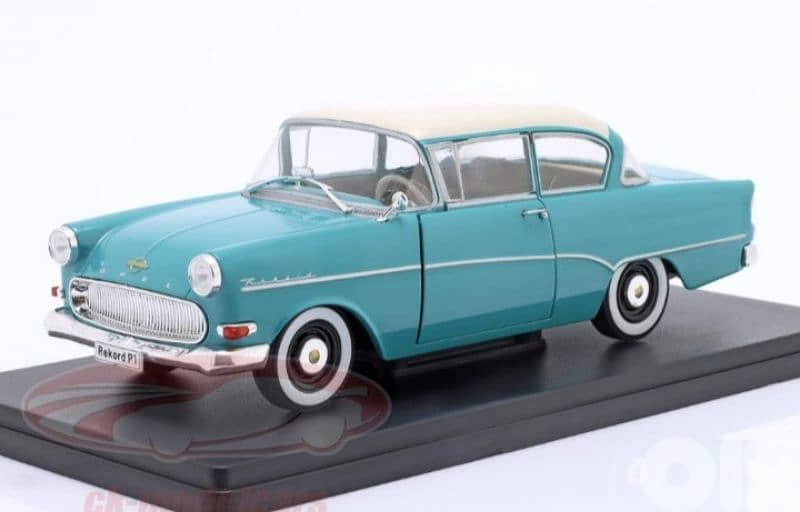 Opel Olympia Rekord 1957  diecast car model 1;24 1