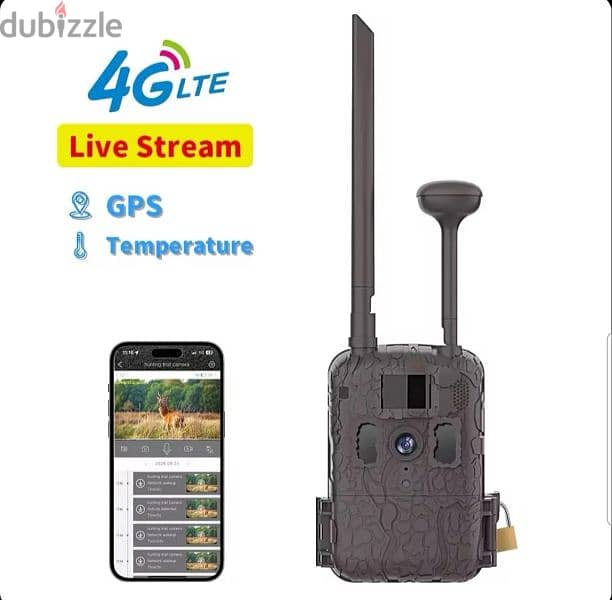JerderFo Hunting Camera 4G LTE 24000mAh 1