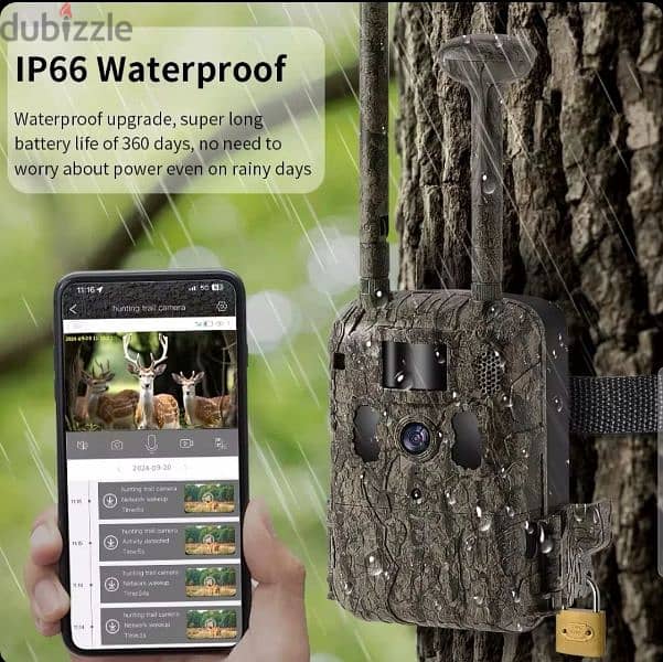 JerderFo Hunting Camera 4G LTE 24000mAh 3