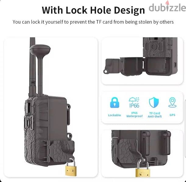 JerderFo Hunting Camera 4G LTE 24000mAh 4