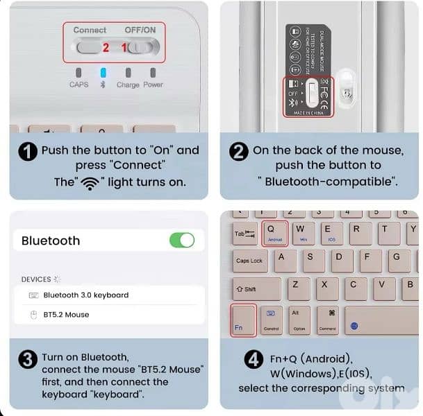 Keyboard and nouse for mobile phones 2