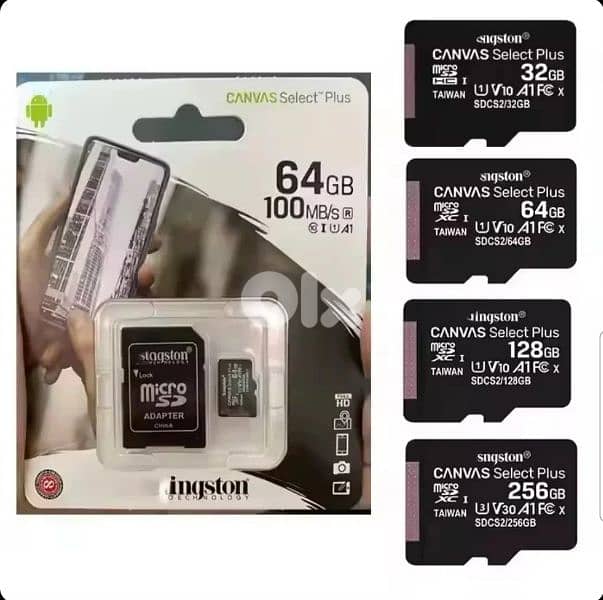 Kingston Micro SD 128GB Class 10 0