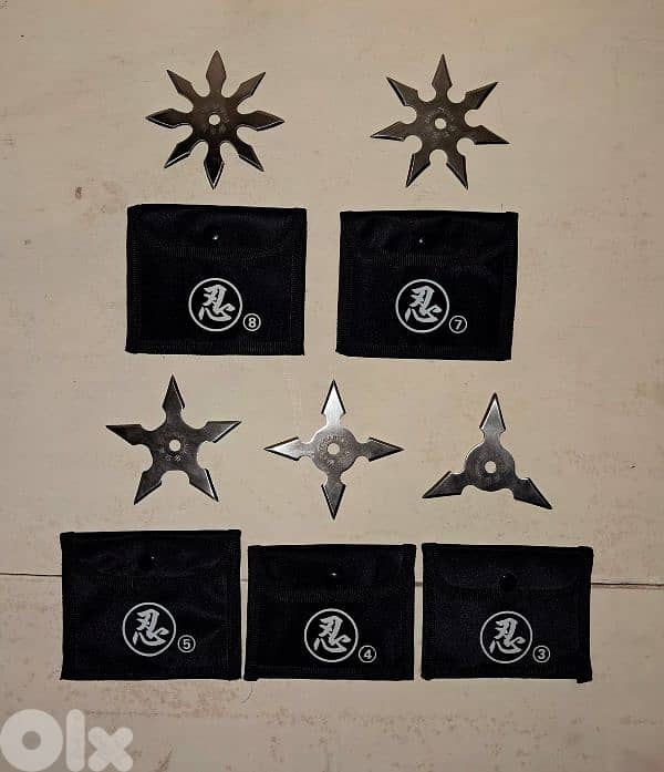 Collection of Ninja Shurikens 0