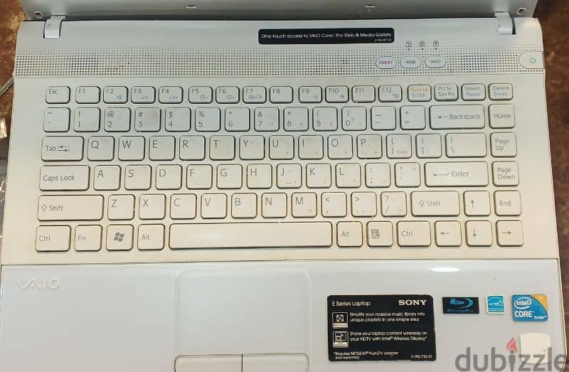 laptop Sony vaio i3 1