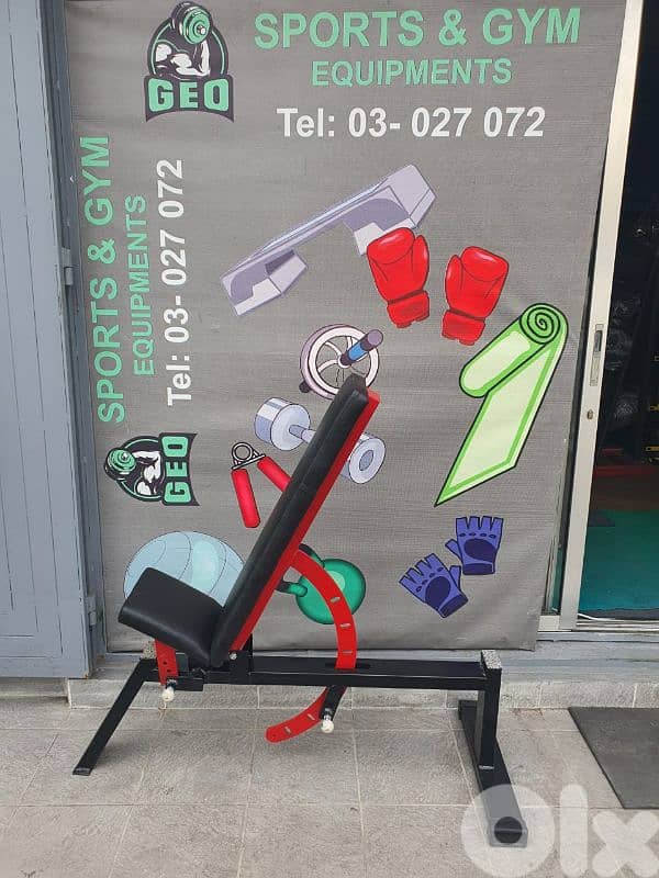 Bench Adjustable GEO sport معدات رياضية متنوعة 0