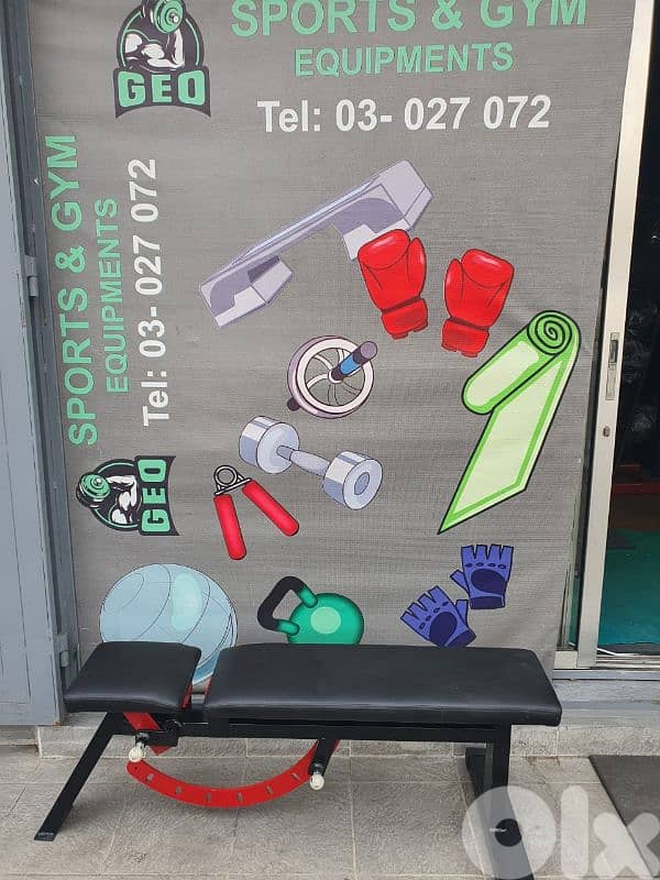 Bench Adjustable GEO sport معدات رياضية متنوعة 2