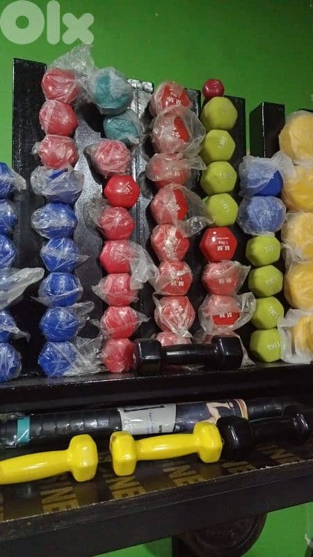 Vinyl Dumbbells GEO sport معدات رياضية متنوعة 0