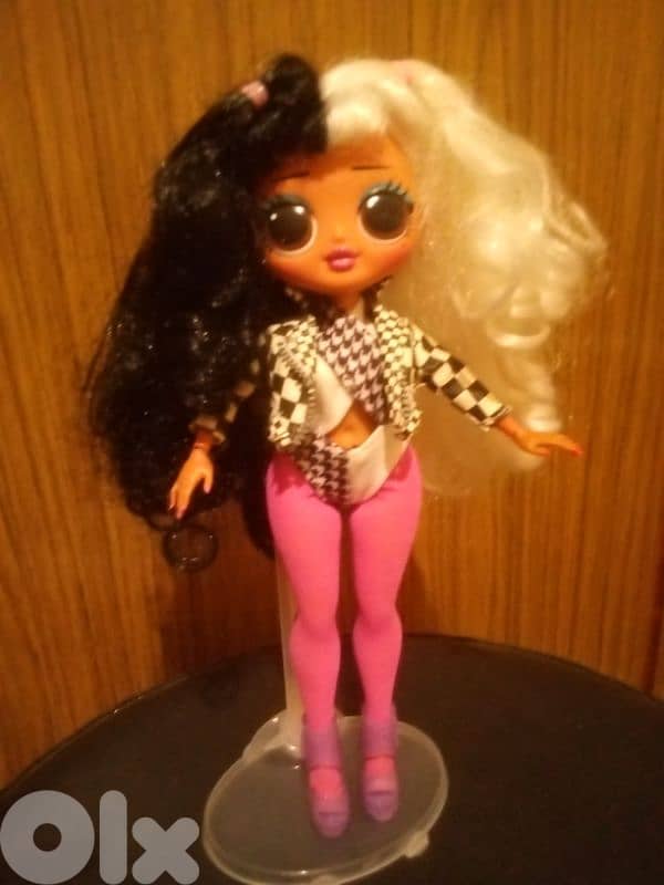 WINTER DISCO DOLLIE LOL Black&white MGA Great wearing outfit+Shoes=34$ 0